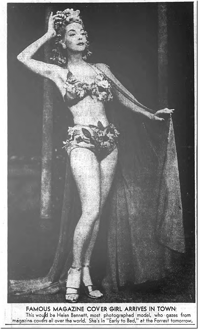 July 30, 1944, Helen Bennett