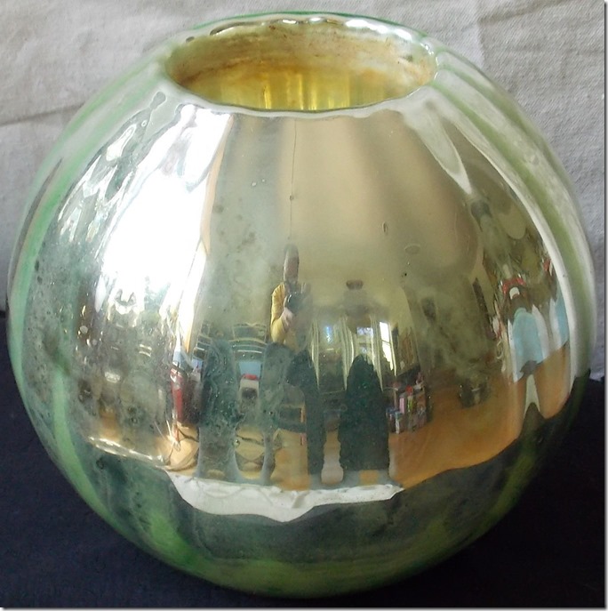 Mercury Glass Vase 