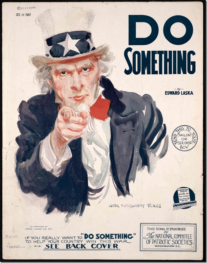 "Do Something" via the Library of Congress 