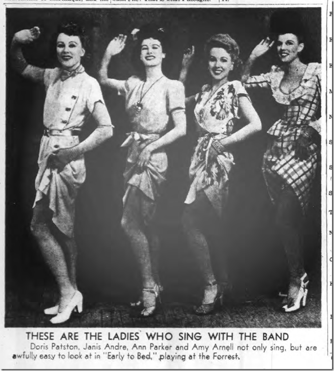 Aug. 6, 1944, Singers