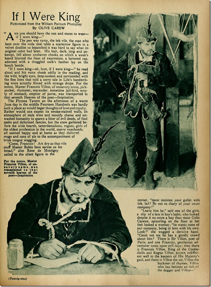 If I Were King If I Were King