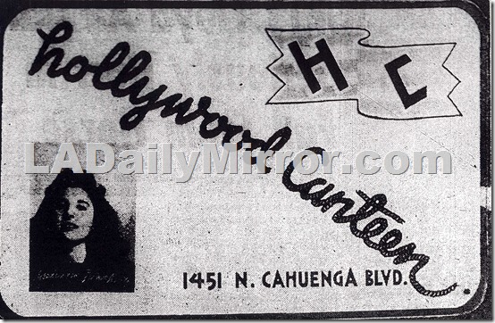 Georgette Bauerdorf Hollywood Canteen