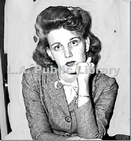 June Ziegler, Los Angeles Herald-Express 