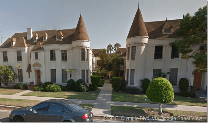 6450 W. Olympic Blvd. Google Street View