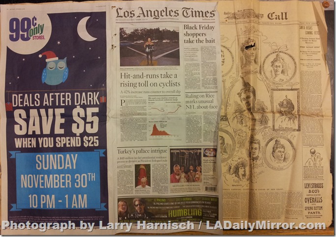 Shrinking AMerican Newspaper