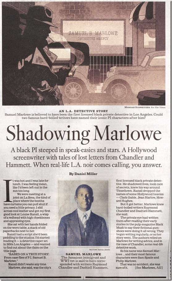 Shadowing Marlowe