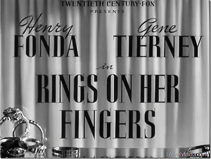 'Rings on Her Fingers' 