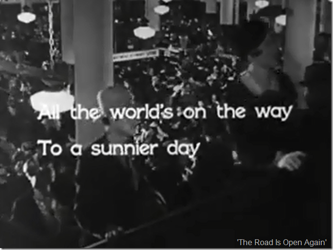 'The Road Is Open Again' 