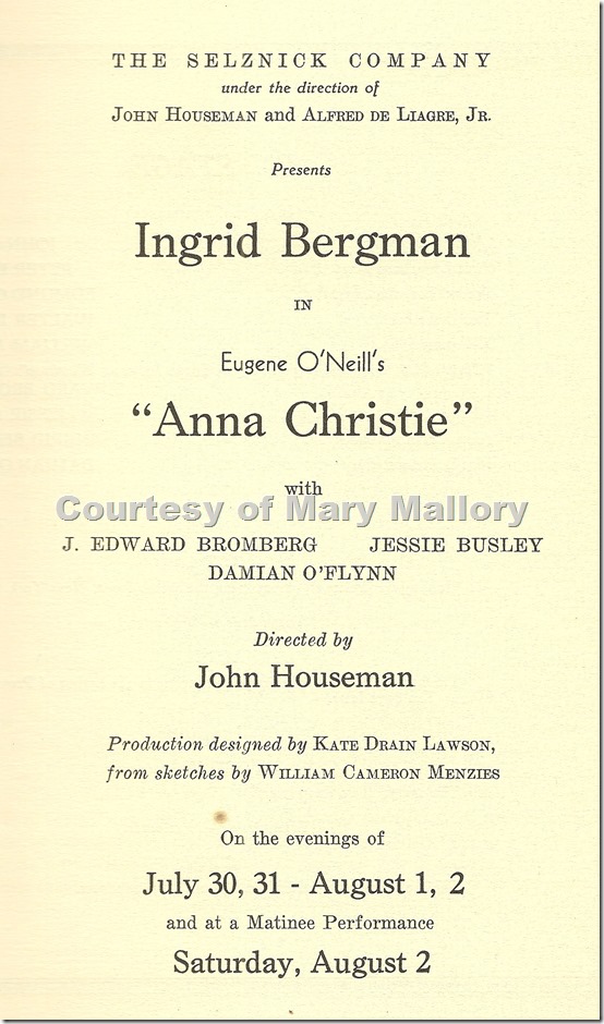 Lobero Bergman Anna Christie