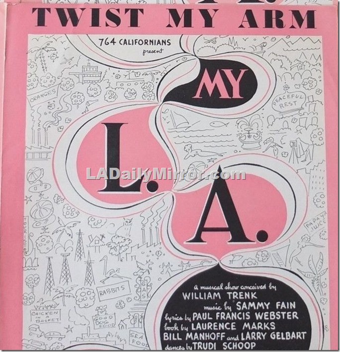 My L.A. Sheet Music 