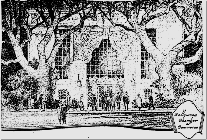 Dec. 6, 1925, Hollywood Chamber of Commerce