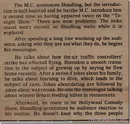 Nov. 24, 1981, Garry Shandling