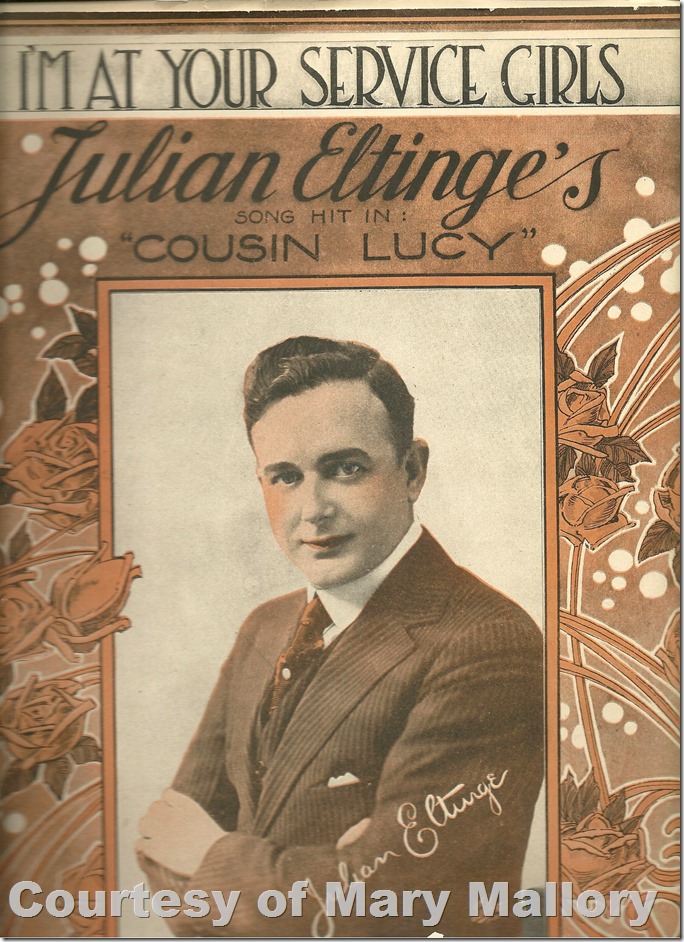 I'm at Your Service Eltinge I'm at Your Service Eltinge