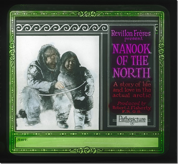 Nanook.Glass Slide credit Niles Museum