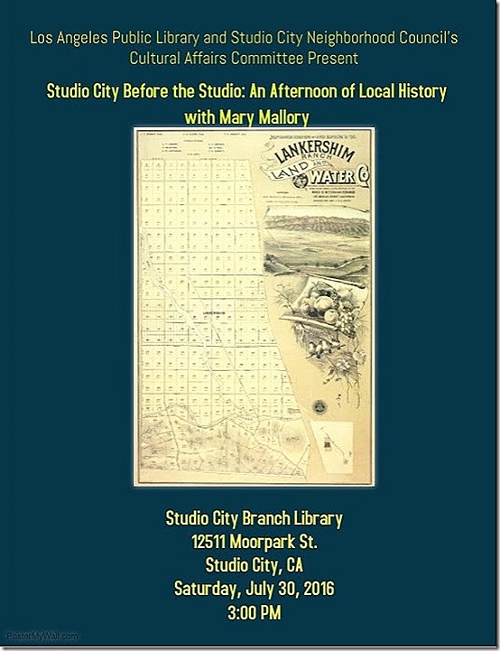 Studio City Before the Studio Flyer