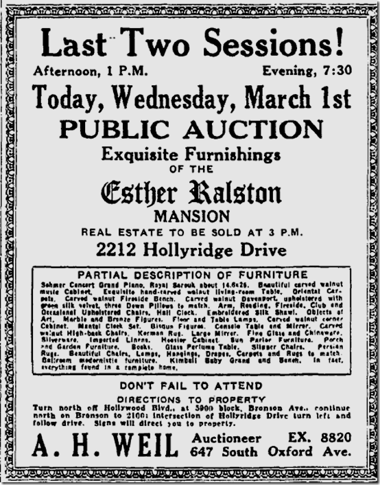 Esther Ralston, March 1, 1933 Esther Ralston, March 1, 1933