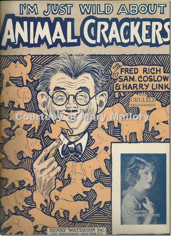 I'm Just Wild About Animal Crackers I'm Just Wild About Animal Crackers