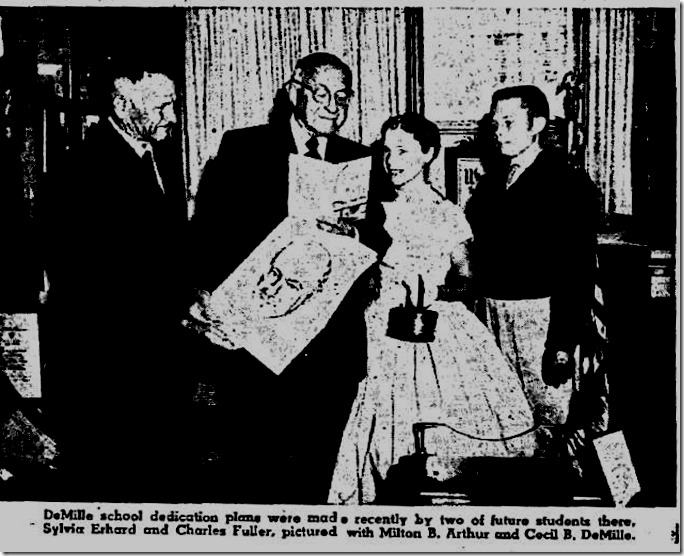 Sept. 8, 1956, Cecil B. DeMille 