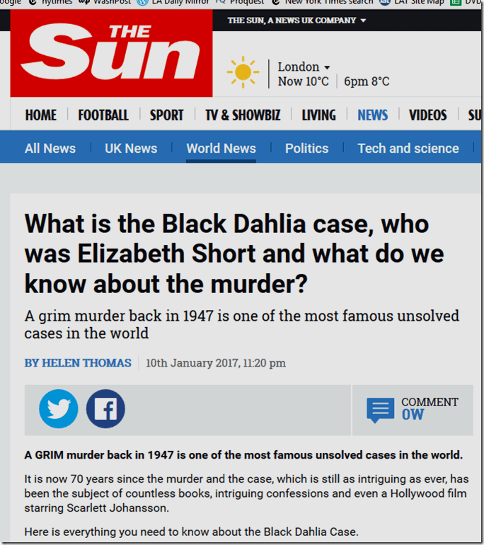 Jan. 11, 2017, Black Dahlia Jan. 11, 2017, Black Dahlia