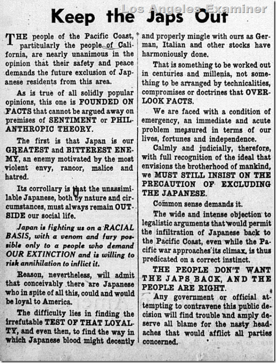 Oct. 16, 1944, Los Angeles Examiner Oct. 16, 1944, Los Angeles Examiner