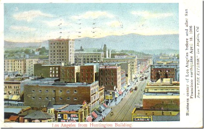 Downtown Los Angeles, 1906