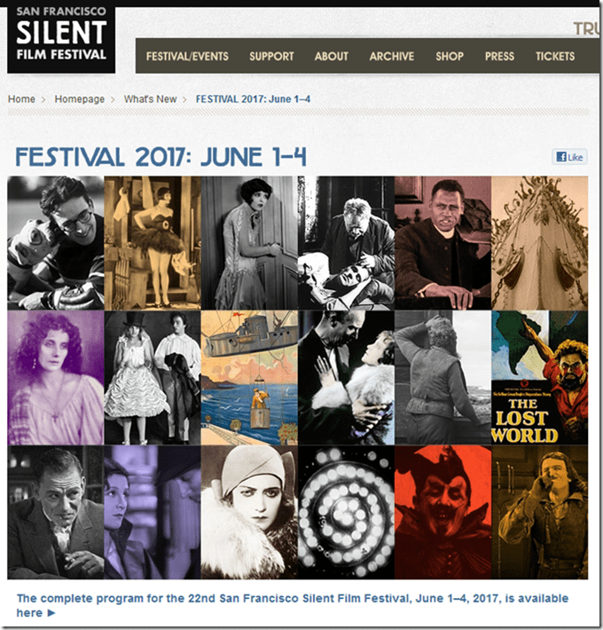 San Francisco Silent Film Festival