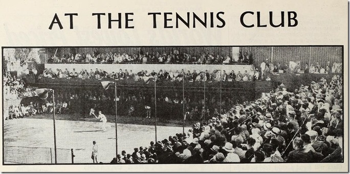 The Los Angeles Tennis Club, Modern Screen