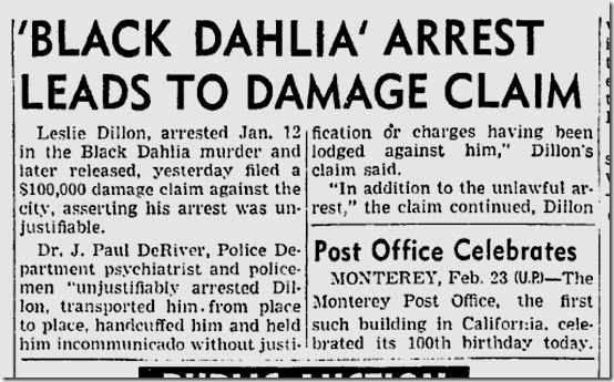 Feb. 24, 1949, Leslie Dillon 