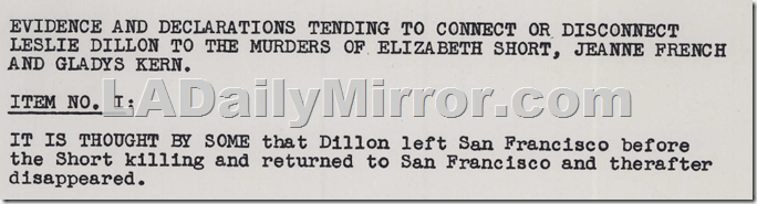 Leslie Dillon Leslie Dillon