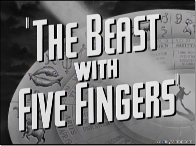 Dec. 30, 2017, Beast With Five Finger