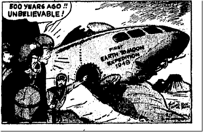 Jan. 5, 1947, Buck Rogers