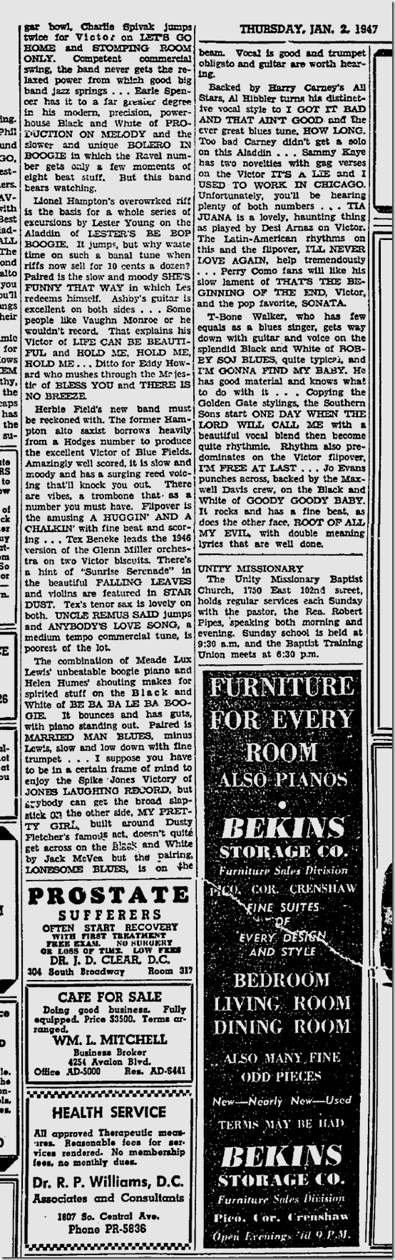 Los Angeles Sentinel, 1947