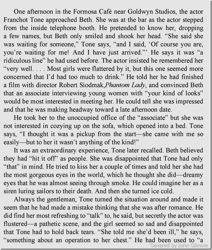 John Gilmore 'Severed' 