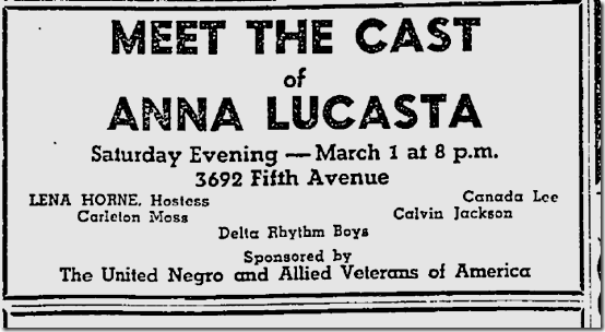 Anna Lucasta Anna Lucasta