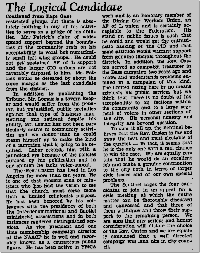 Jan. 30, 1947, 7th Council District Jan. 30, 1947, 7th Council District