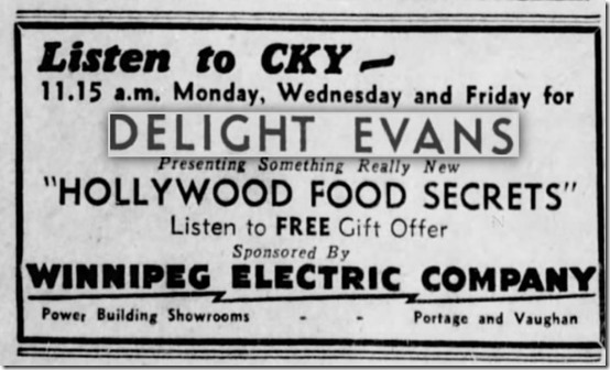 Delight Evans Radio Ad