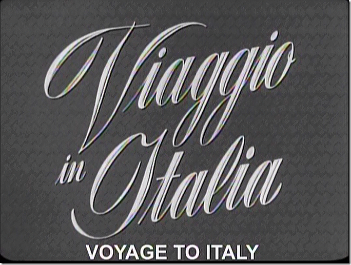 Voyage to Italy/Journey to Italy