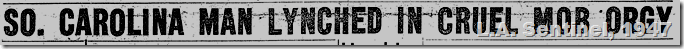 Feb. 20, 1947, Lynching