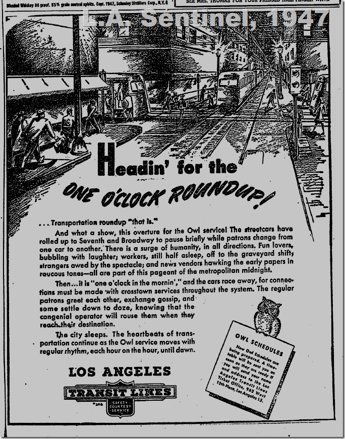 Feb. 27, 1947, the Owl Service Feb. 27, 1947, the Owl Service