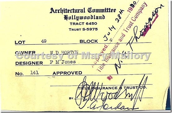 Hollywoodland Arch Comm