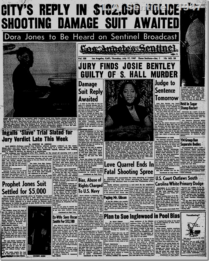 July 17, 1947, L.A. Sentinel July 17, 1947, L.A. Sentinel