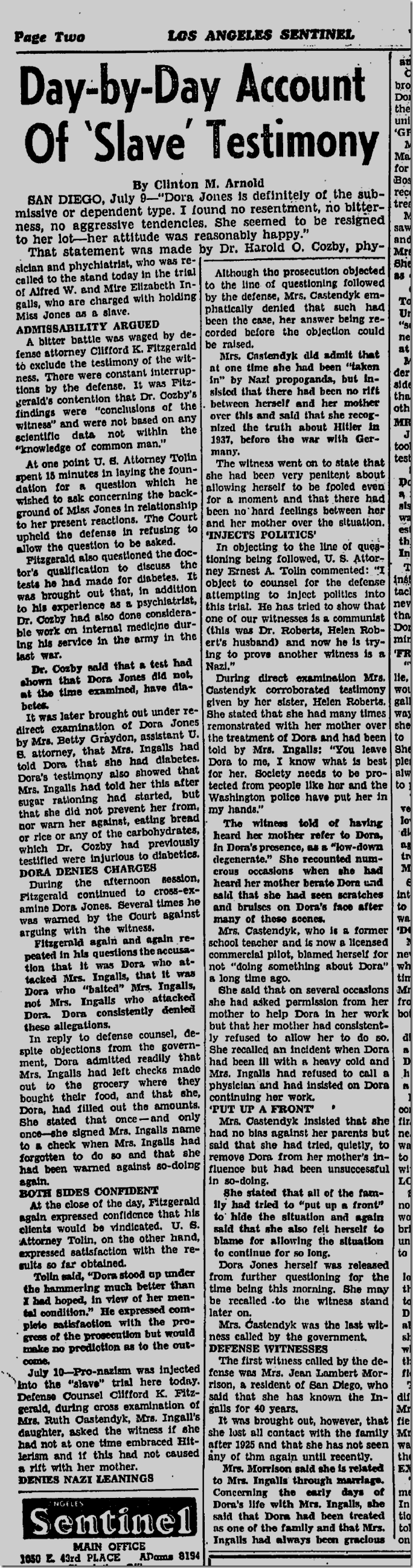 July 17, 1947, L.A. Sentinel July 17, 1947, L.A. Sentinel