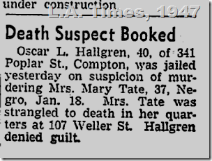 July 2, 1947, Oscar L. Hallgren