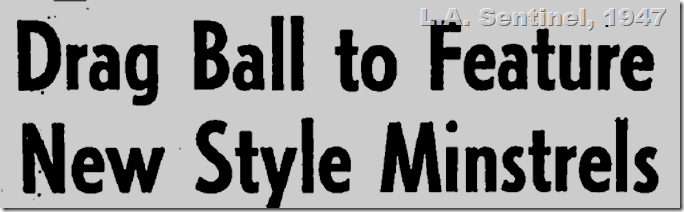 Aug. 14, 1947, Drag Ball 