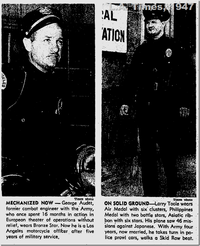 Sept. 1, 1947, L.A. Times, LAPD