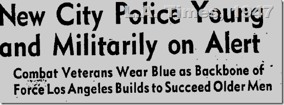 L.A. Times, Sept. 1, 1947, LAPD