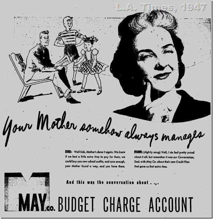 Sept. 7, 1947, May Co. 