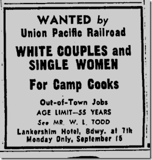 Sept. 14, 1947, White Couples Wanted 