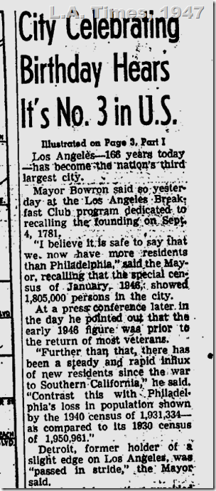 L.A. Times, 1947