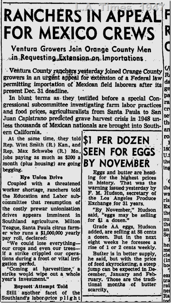 L.A. Times, 1947 L.A. Times, 1947